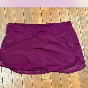 lululemon athletica Purple Mini Skirt